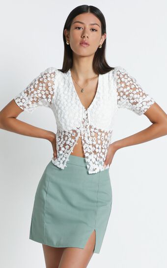 Cici Top in White