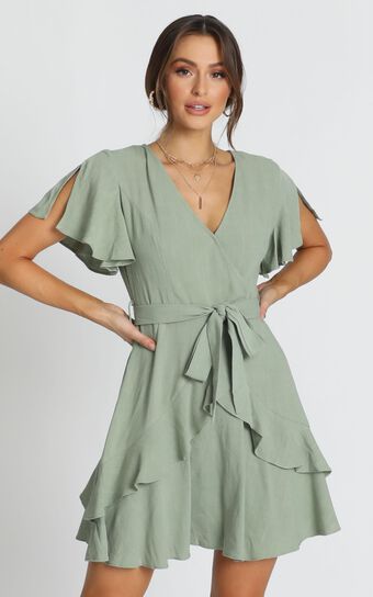 Treat You Right Dress In Green