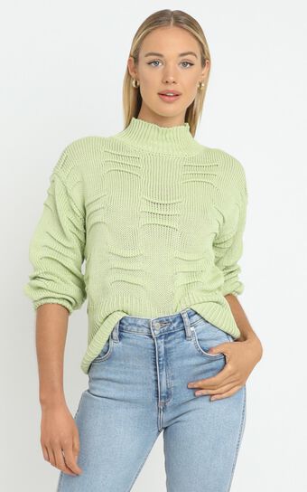 Laura Knit in Green