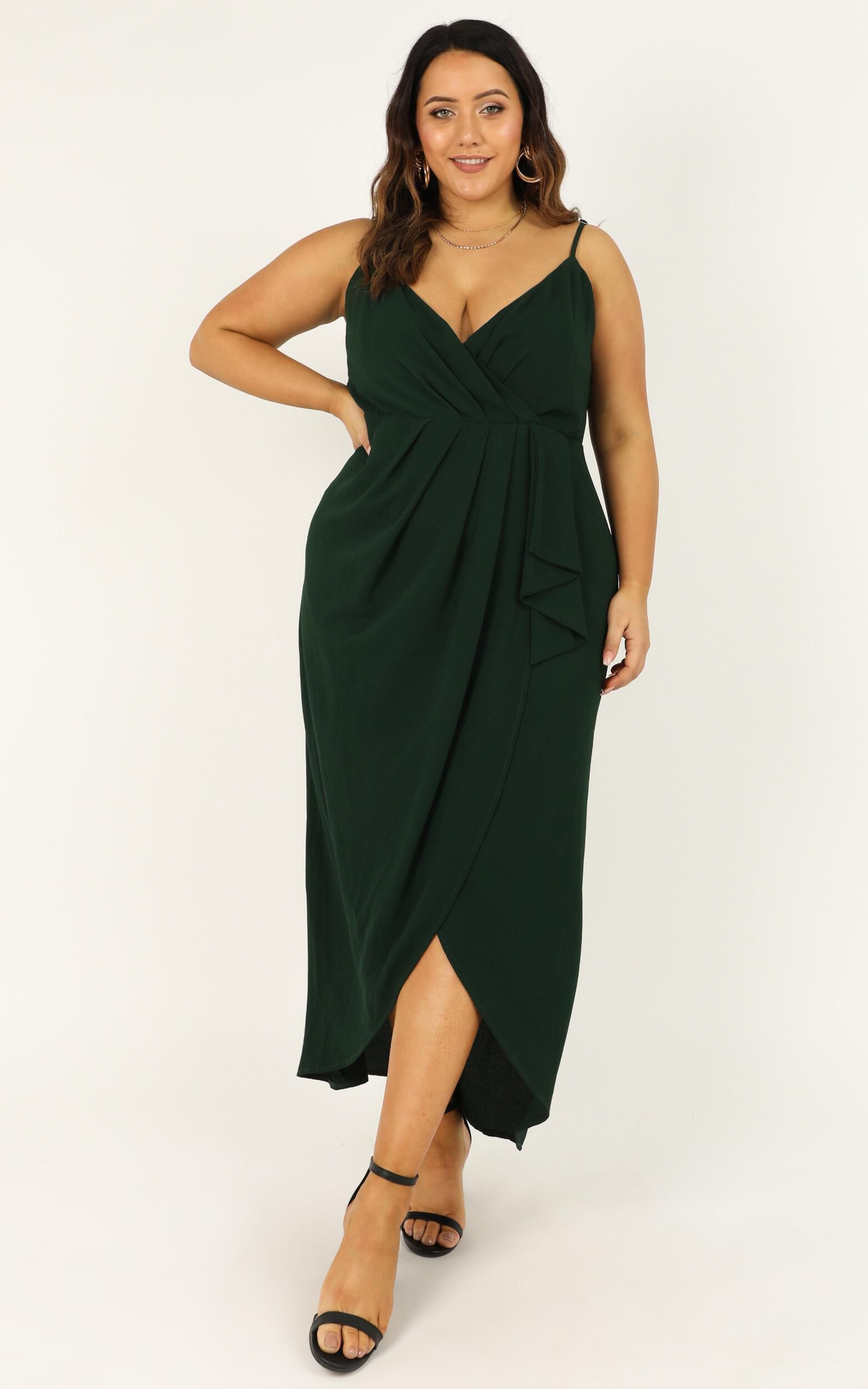 Gave Me You Dress in Emerald