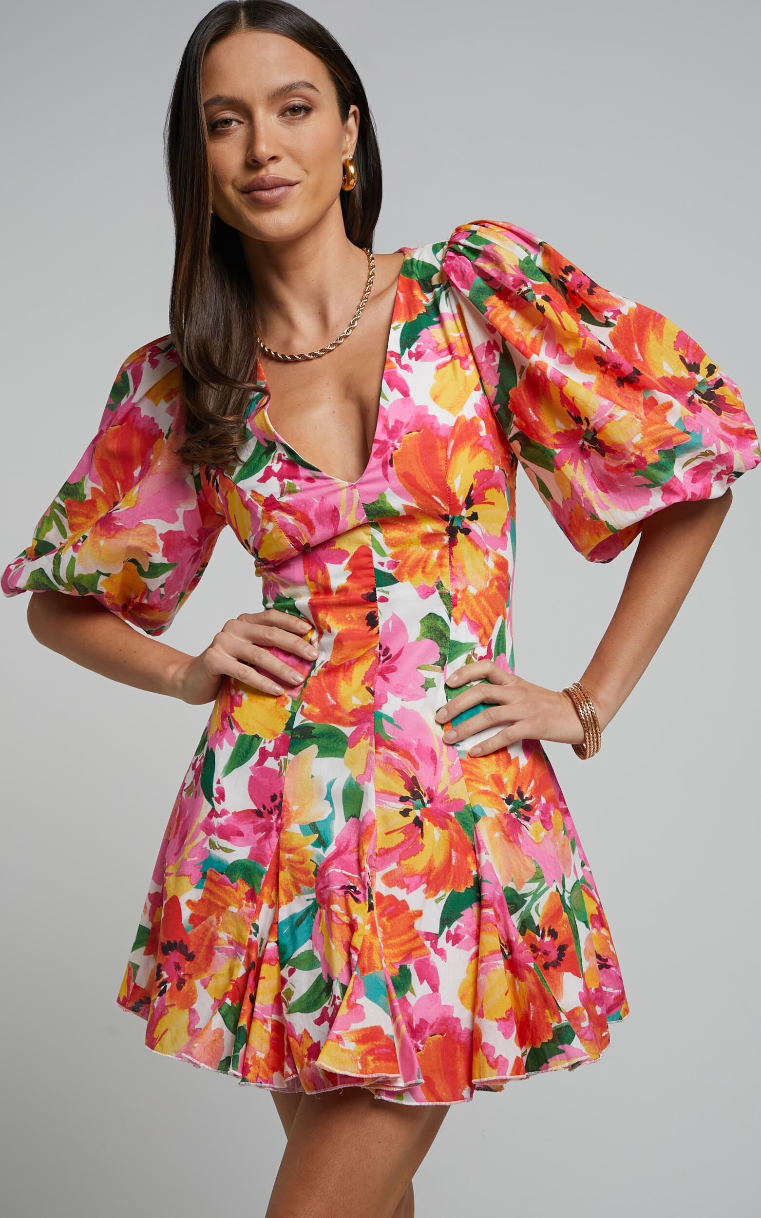 Flutter hem dress shop
