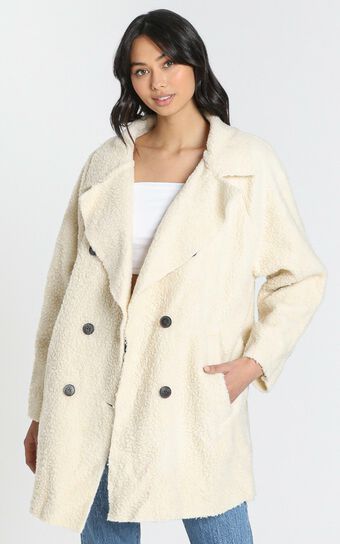 Rebekah Coat in Cream