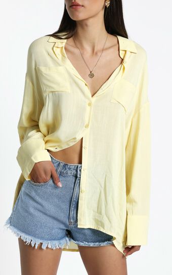 Amaka Shirt in Lemon