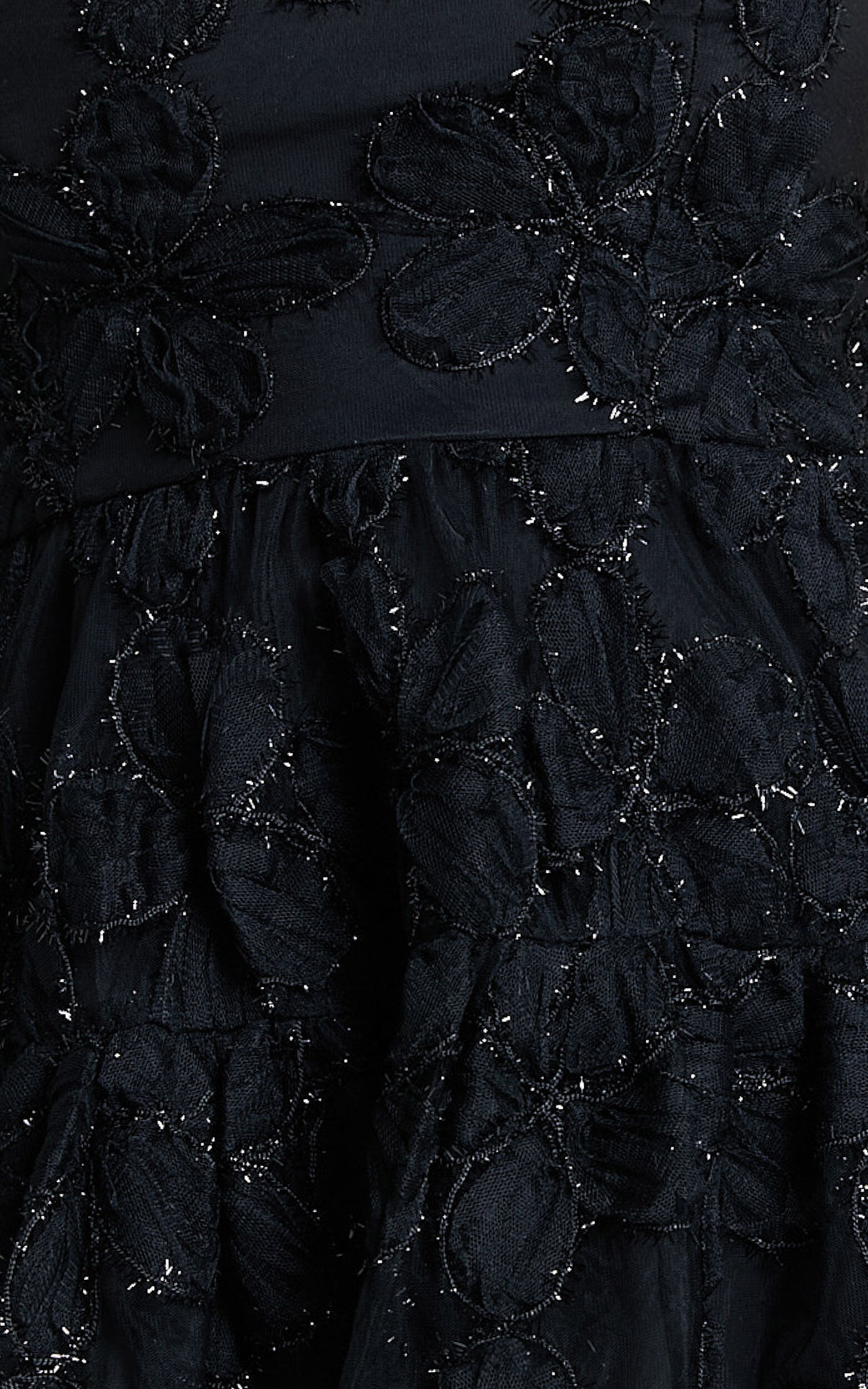 ワンピース ANDMARY Poppy lace mini dress black Poppy lace mini dress