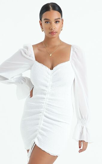 Propoganda Dress in White