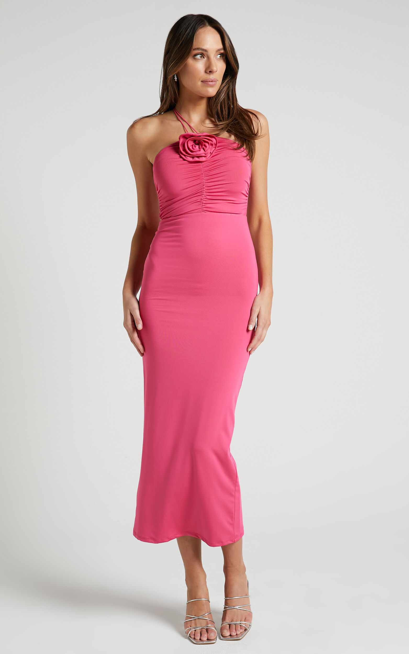 Teagan halter dress sales