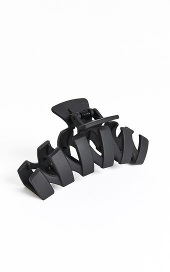 Kristi Hair Clip in Black