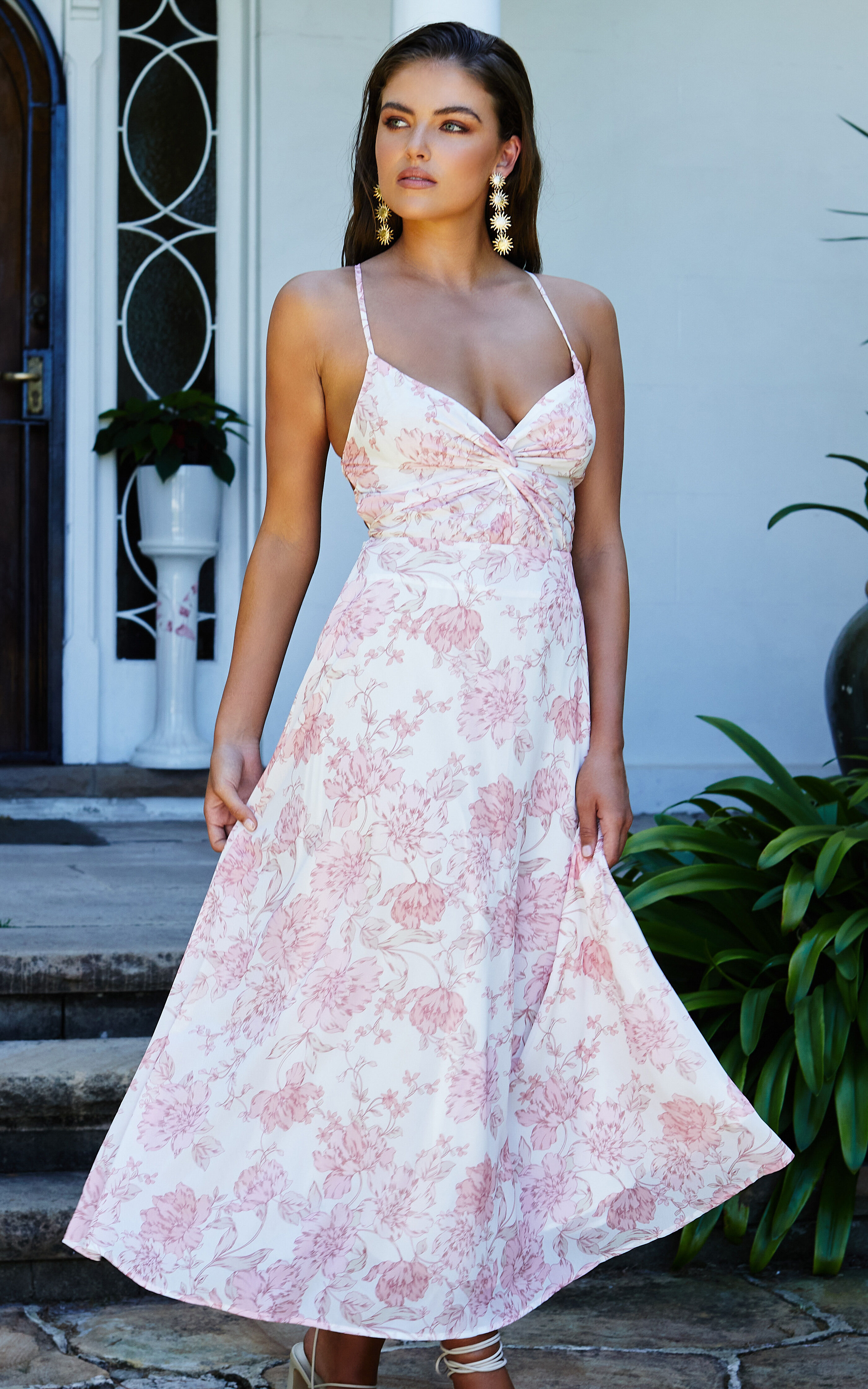 Pastel slip dress discount