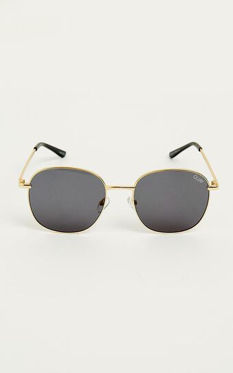 Quay - Jezabell Sunglasses In Gold Clear