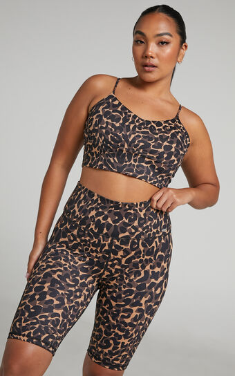 Aim'n - Biker Shorts in Cheetah