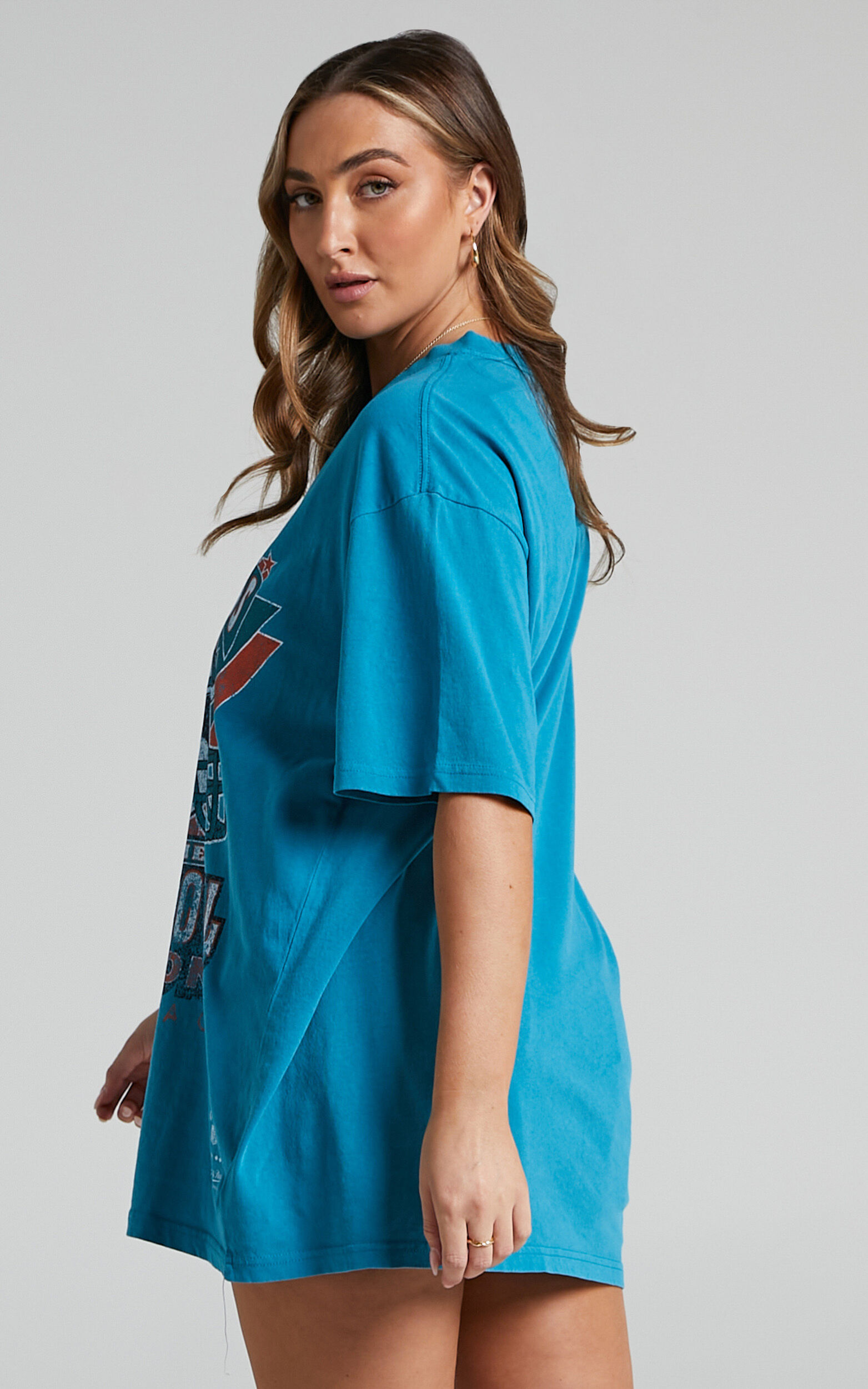 Mitchell & Ness - Miami Dolphins Vintage Super Bowl Tee in Mitchell & Ness - Miami Dolphins Vintage Super Bowl Tee in