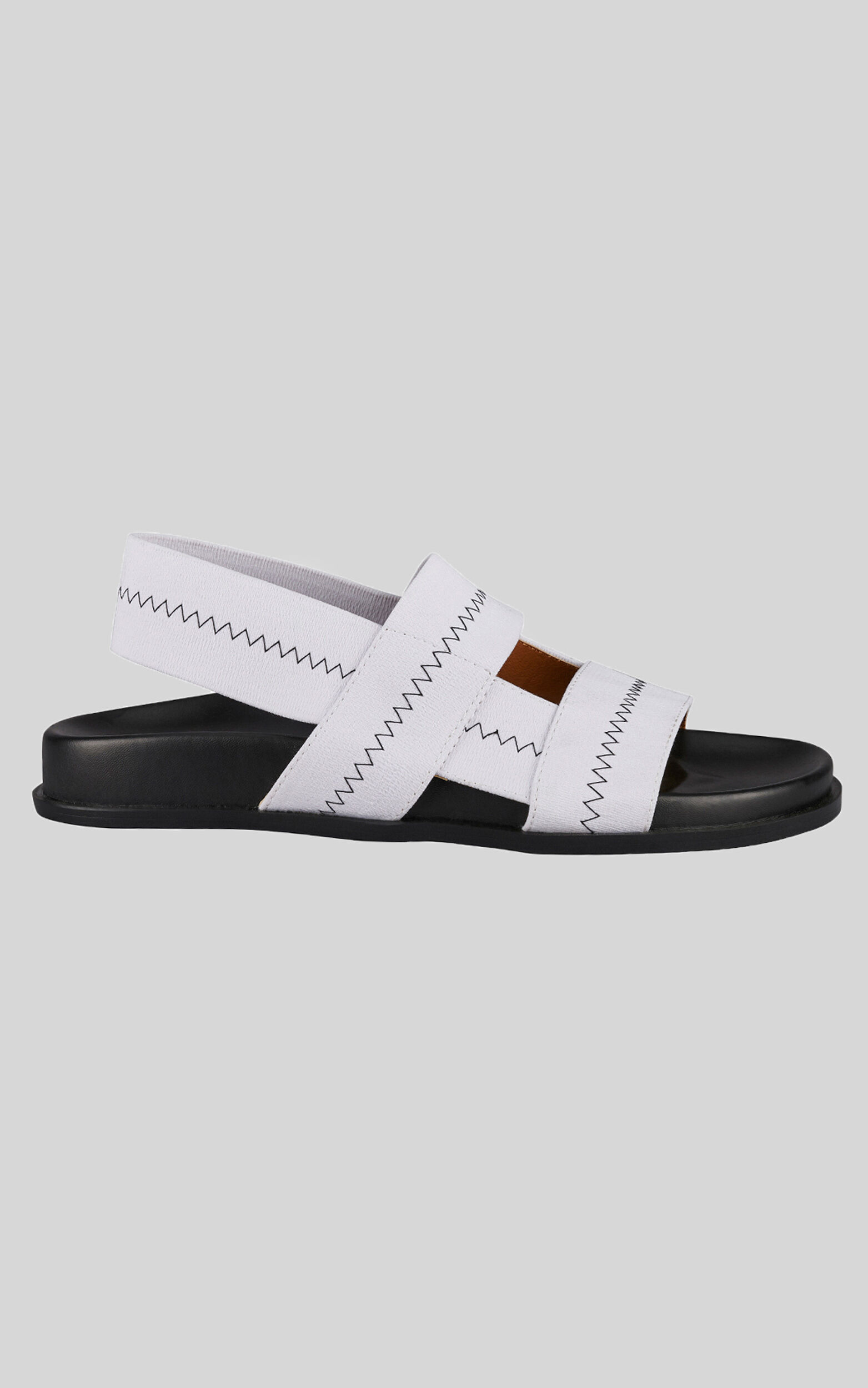 St Sana Kinsley Sandals in White Showpo