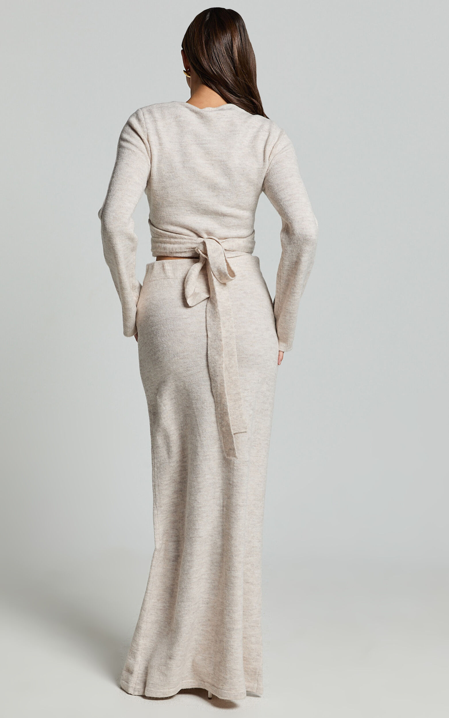 Long sleeve wrap cardigan cheap