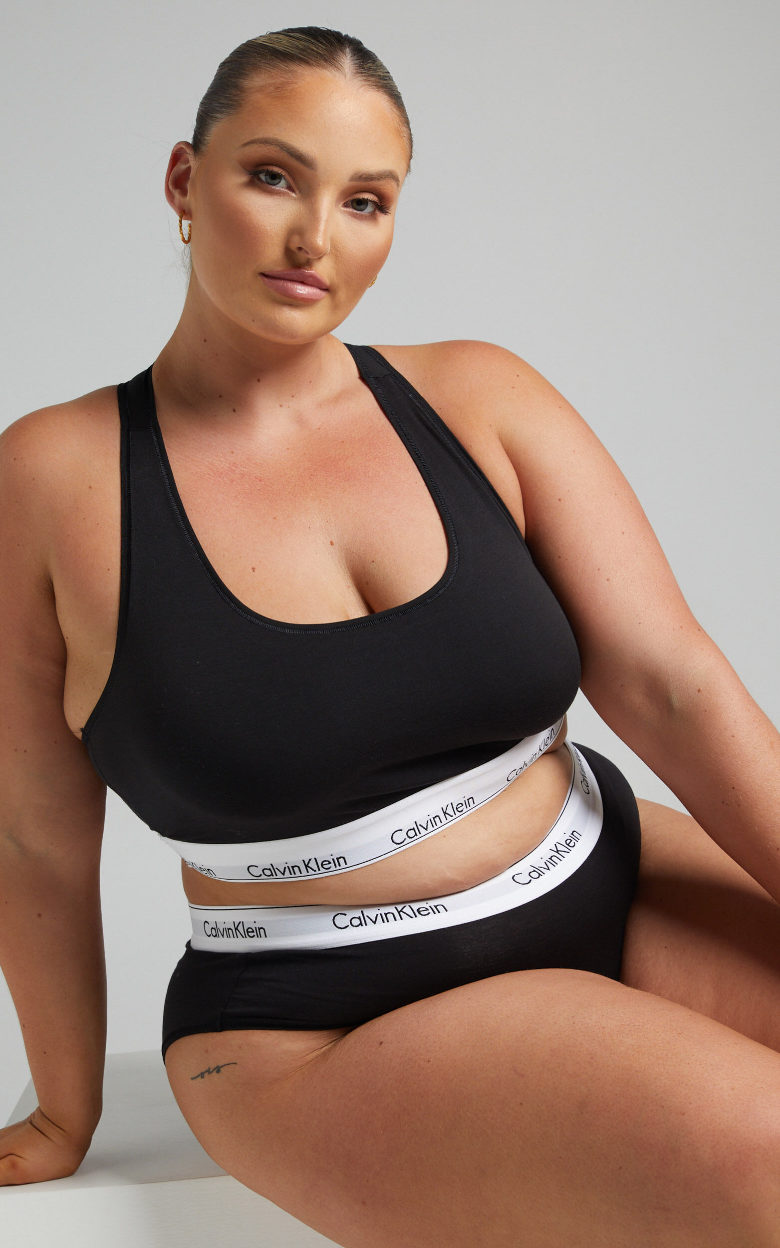 Plus size best sale calvin klein panties