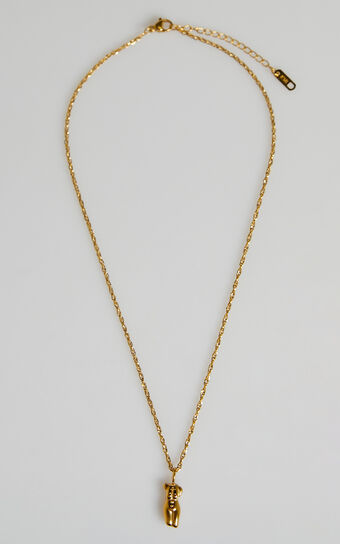 Chalice Necklace in Gold