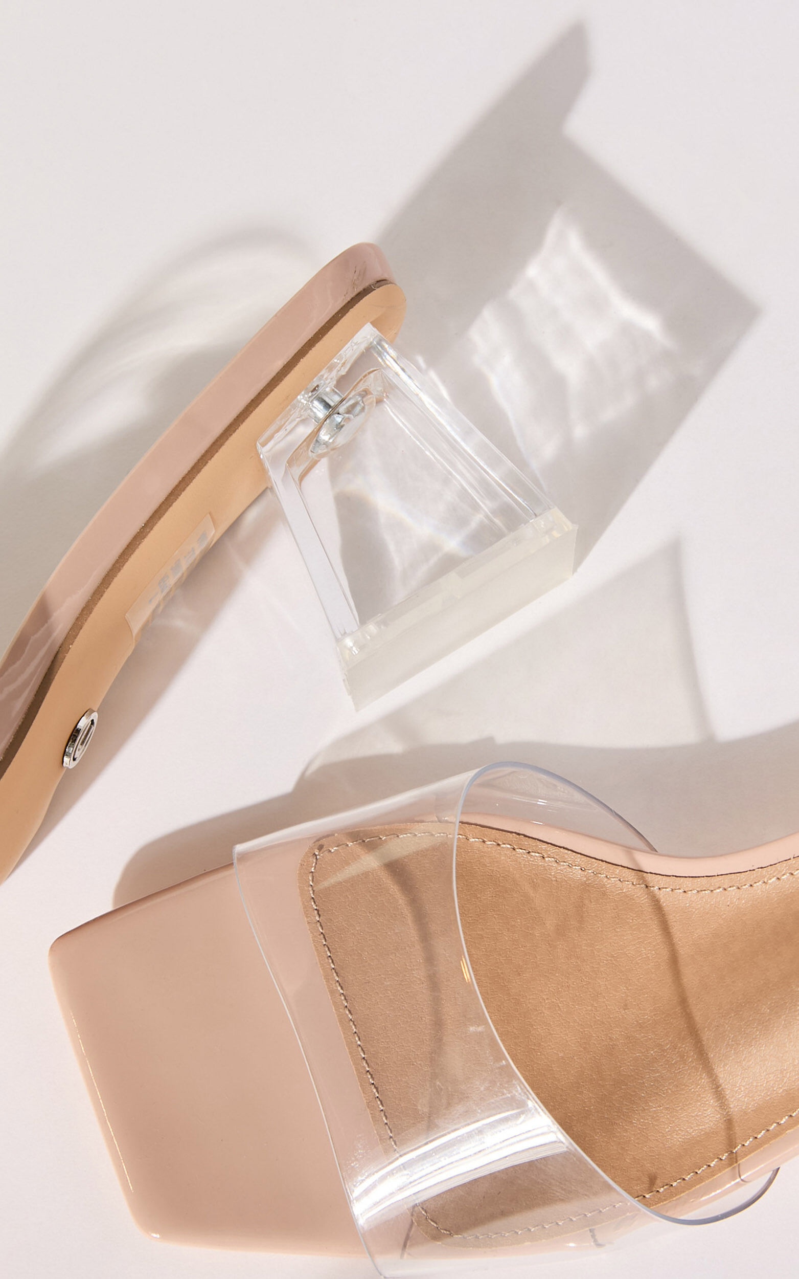 Novo clear heels best sale