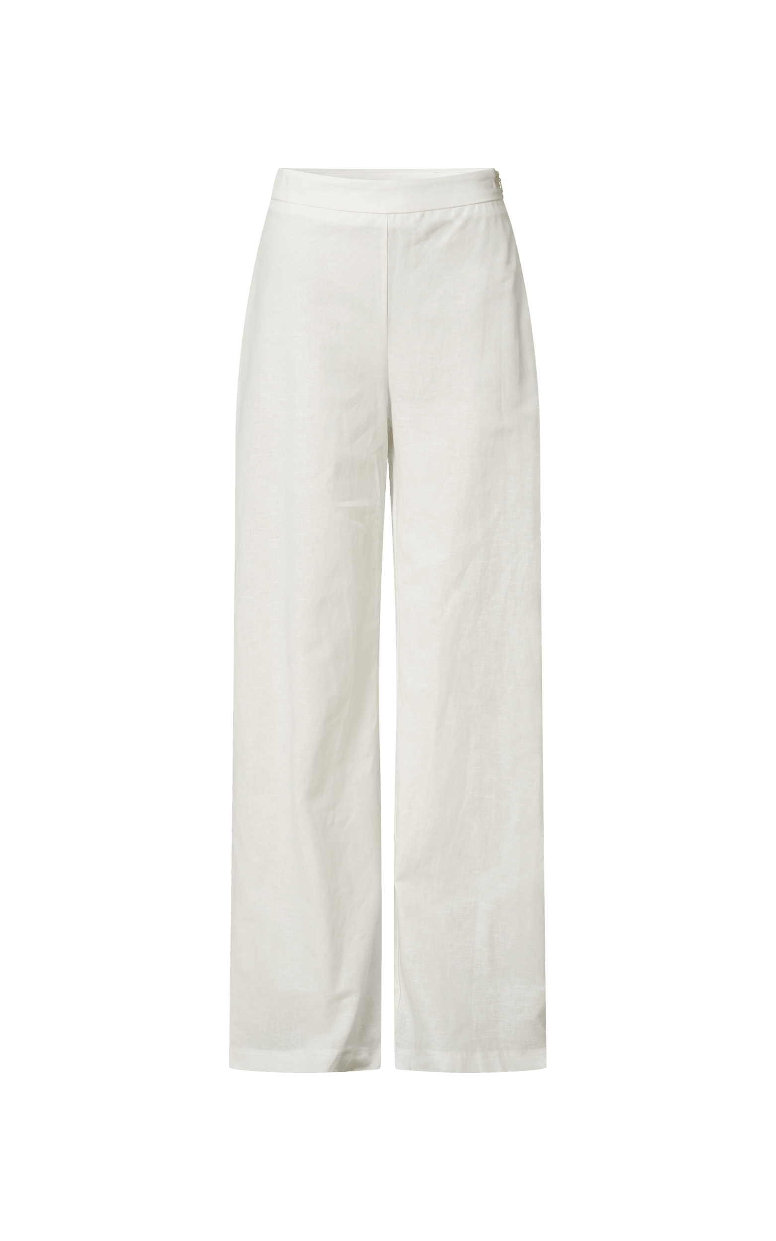 One Shoulder Peplum Top + High Waist Wide Leg Pants – StylePantry