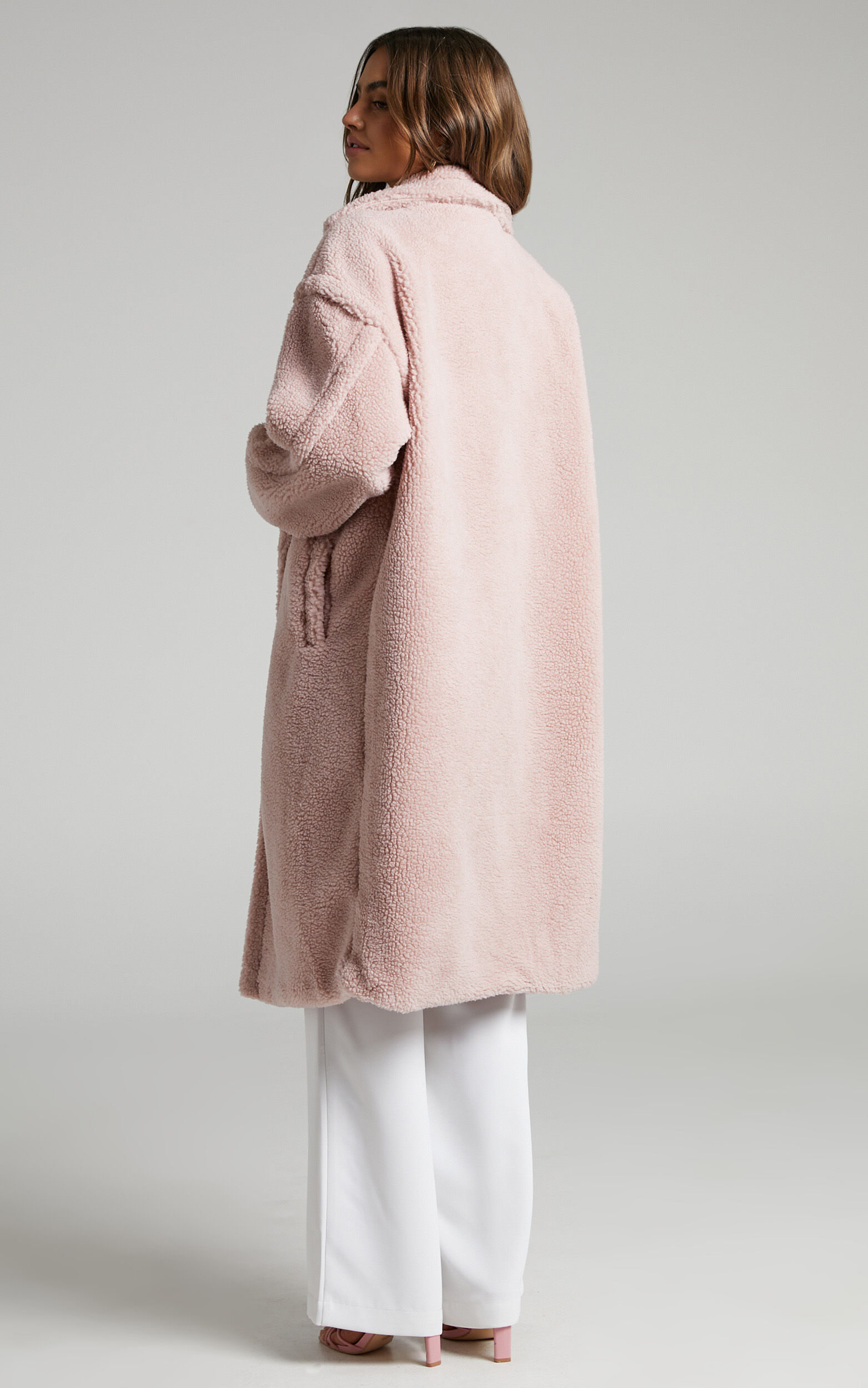 Showpo teddy coat discount