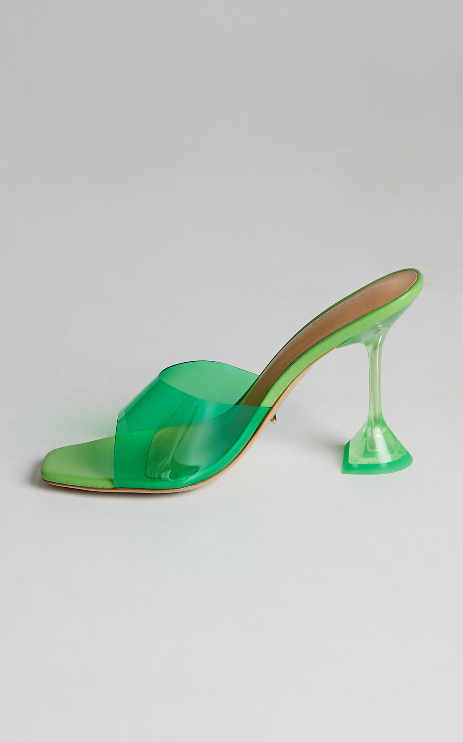 Lime clear heels best sale