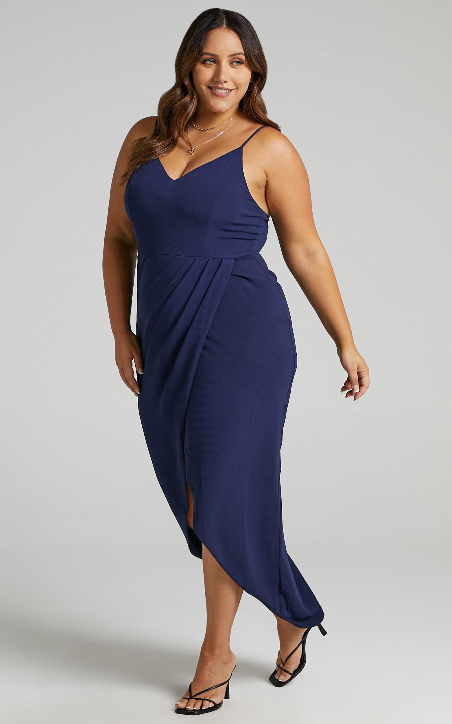 Lucky day maxi clearance dress in blue