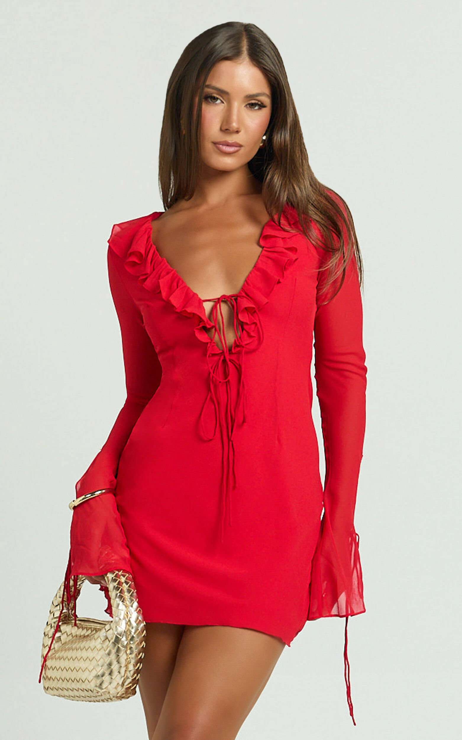 ★ GLOWNY★ GIRLFRIEND BLOOM MINI DRESS 2 Colors GY24FAOP00 MUSINSA | GLOWNY GIRLFRIEND BLOOM MINI DRESS (2 Colors)