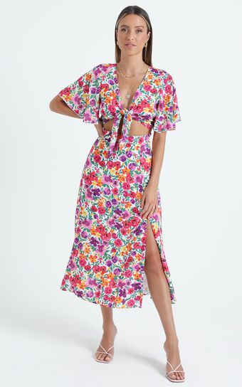 Freda Dress in Packed Floral