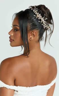 You And I Hair Piece in Gold