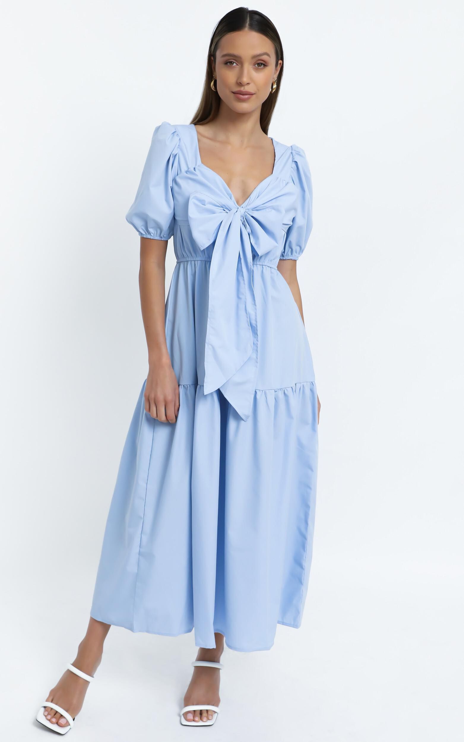 Neive Dress in Blue | Showpo USA