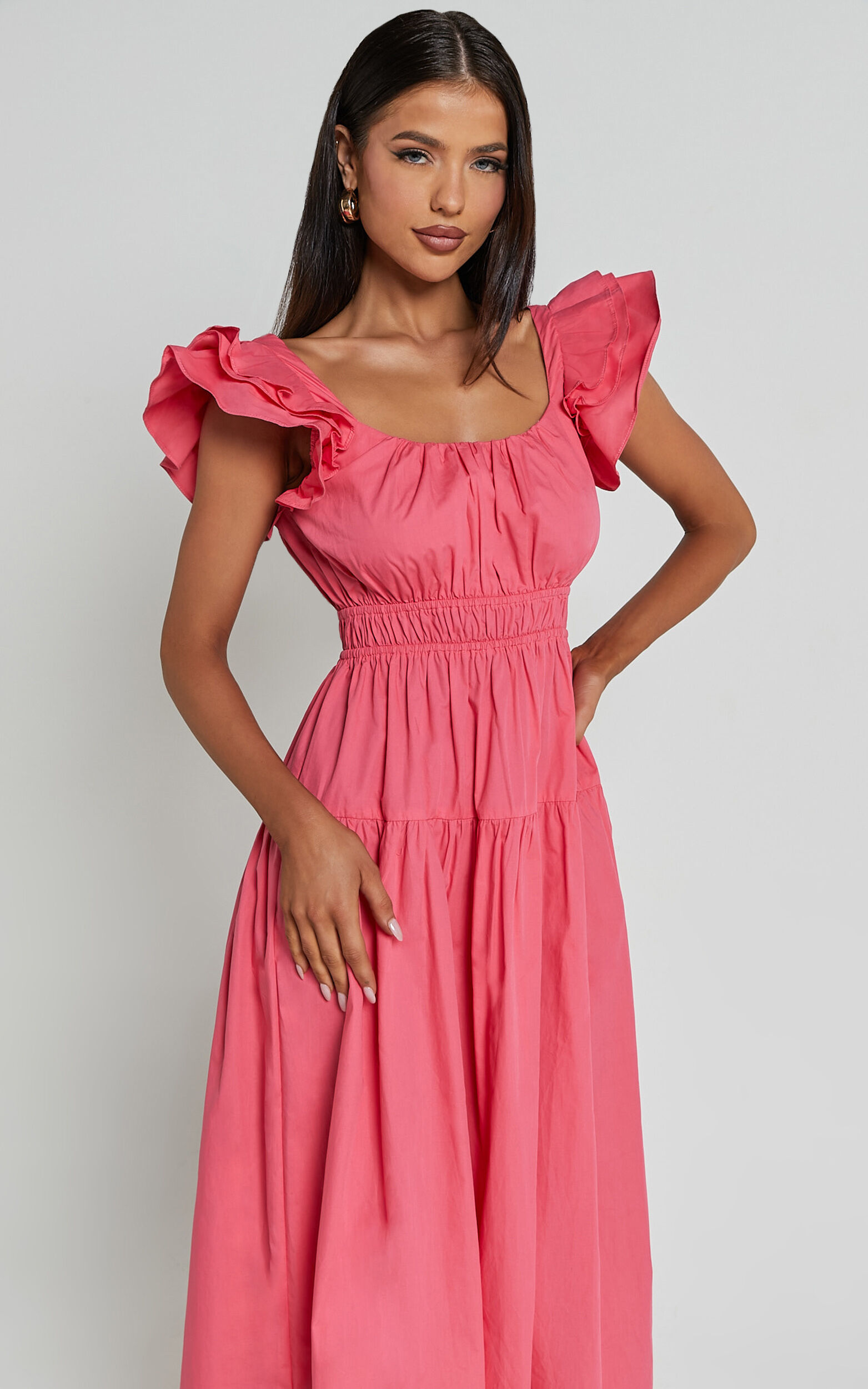 Frill tiered dress outlet