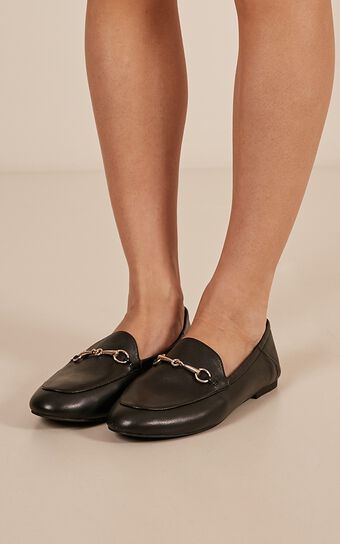 Windsor Smith - Dani Loafers In Black Leather