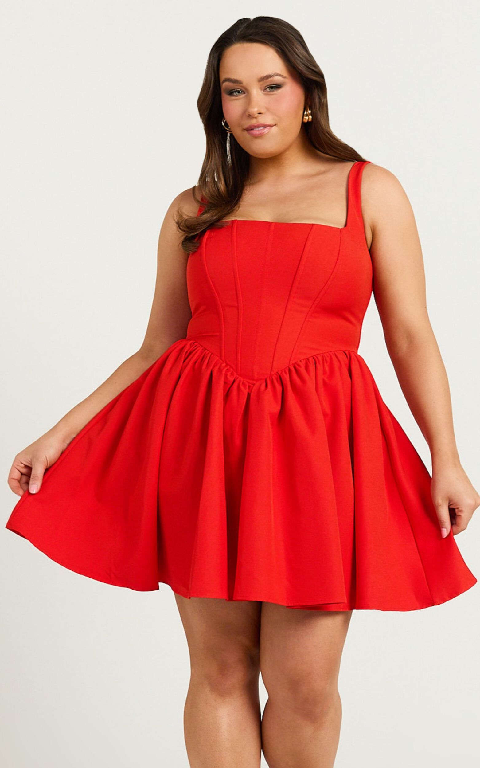 Showpo red dress outlet