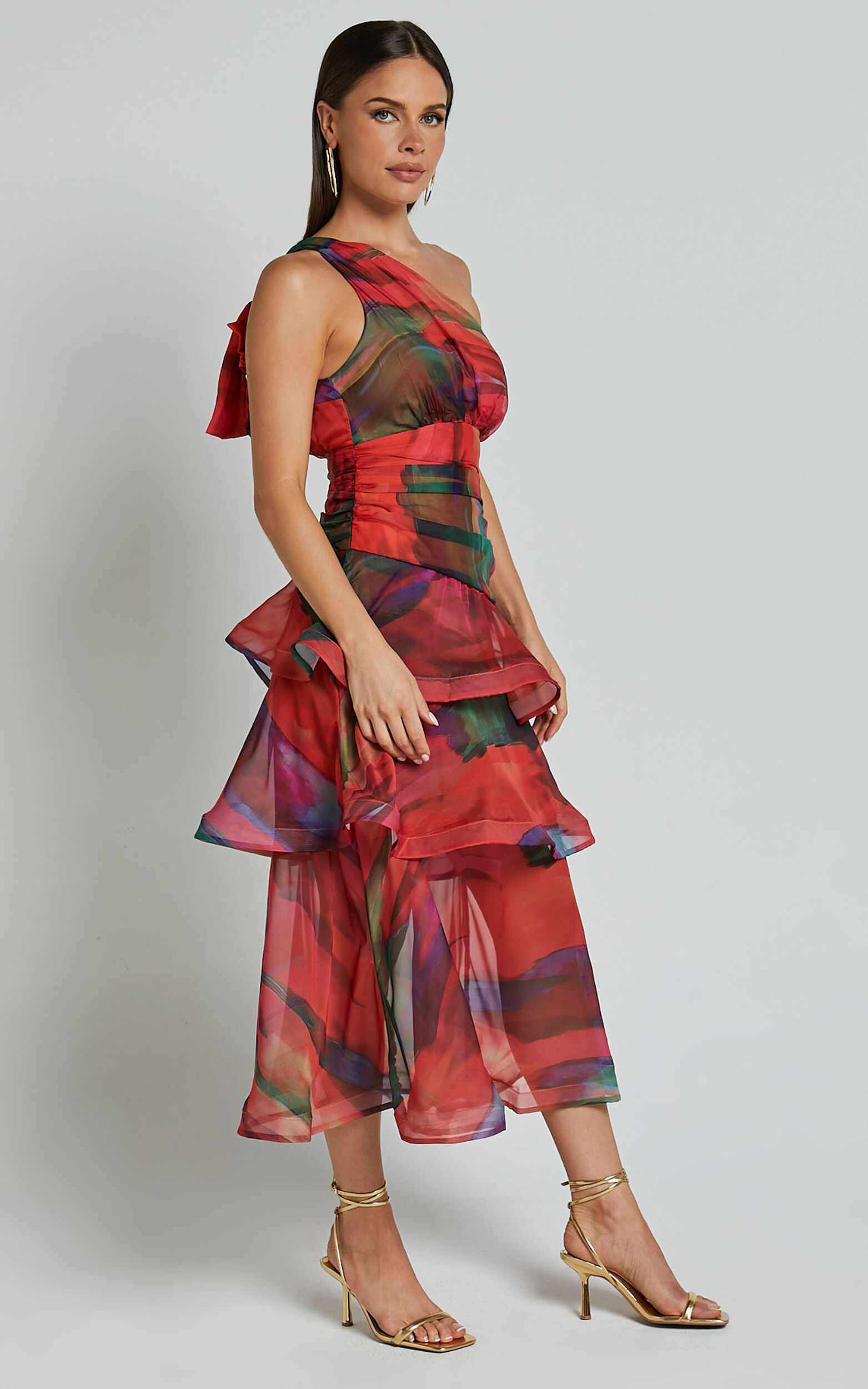 Chelsea Checked Tie Dress