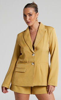 4th & Reckless - Tamiko Blazer in Yellow