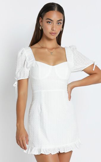 Shelly Dress in White
