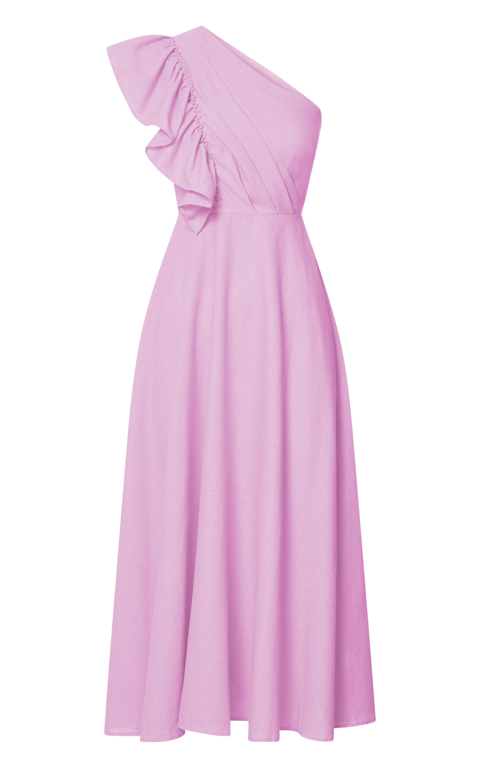 One Shoulder Dress with Layered Ruffle – ShopAngelicaCurtis