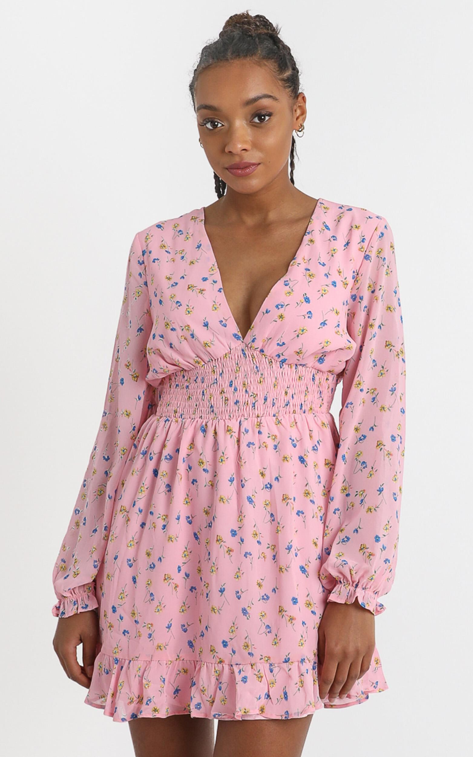 Pretty As You Dress in Pink Floral | Showpo USA