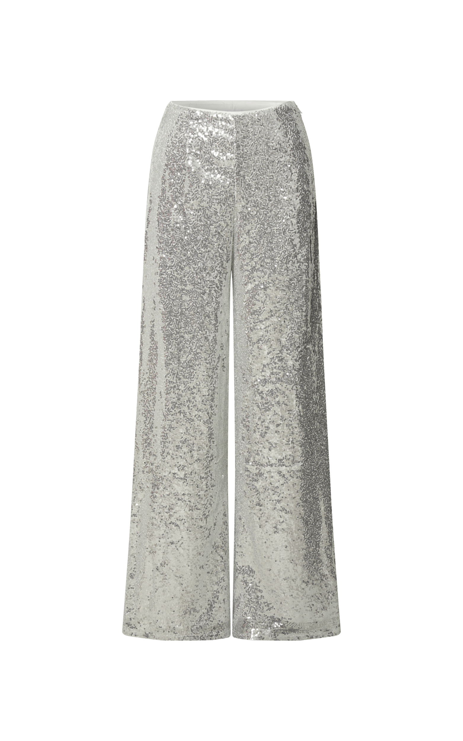 Looma Sequin Pants - High Waisted Super Wide Leg Pants in
