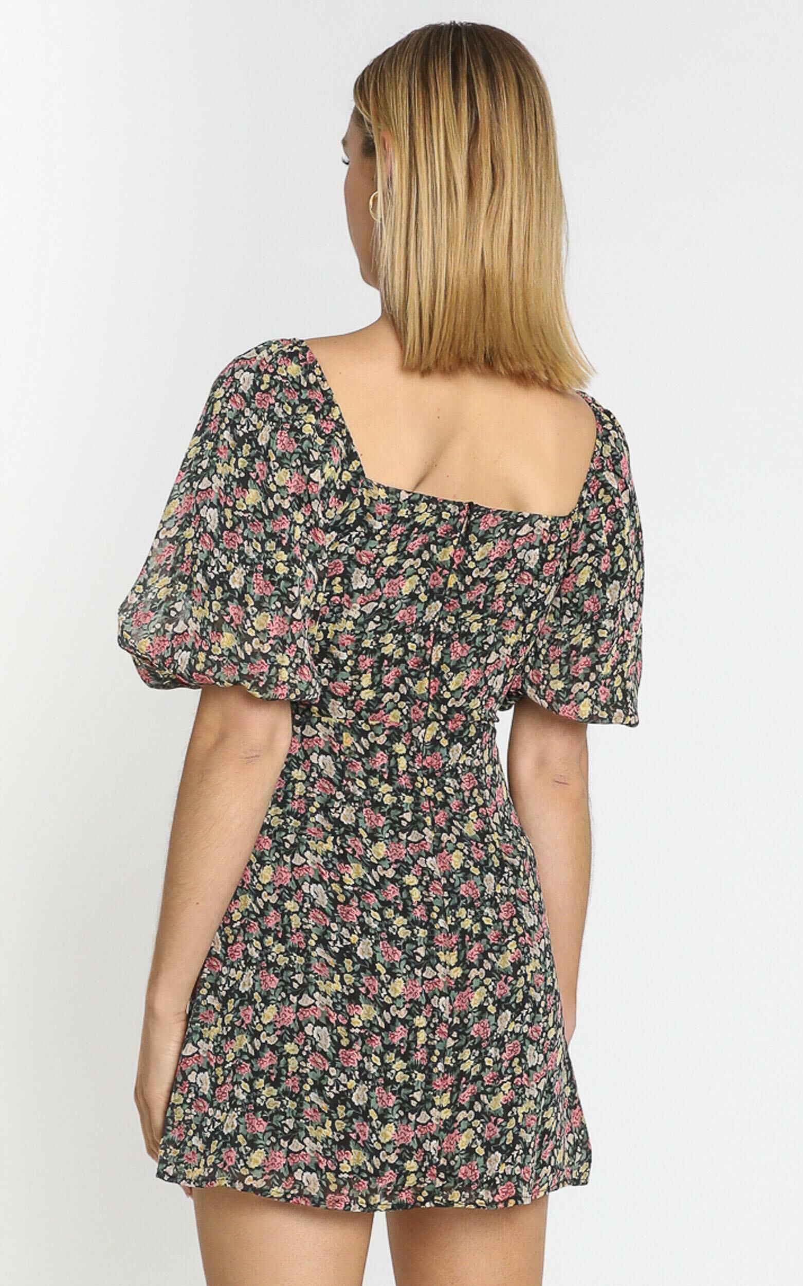 Lulu Rose Nadia Dress in Floral Showpo