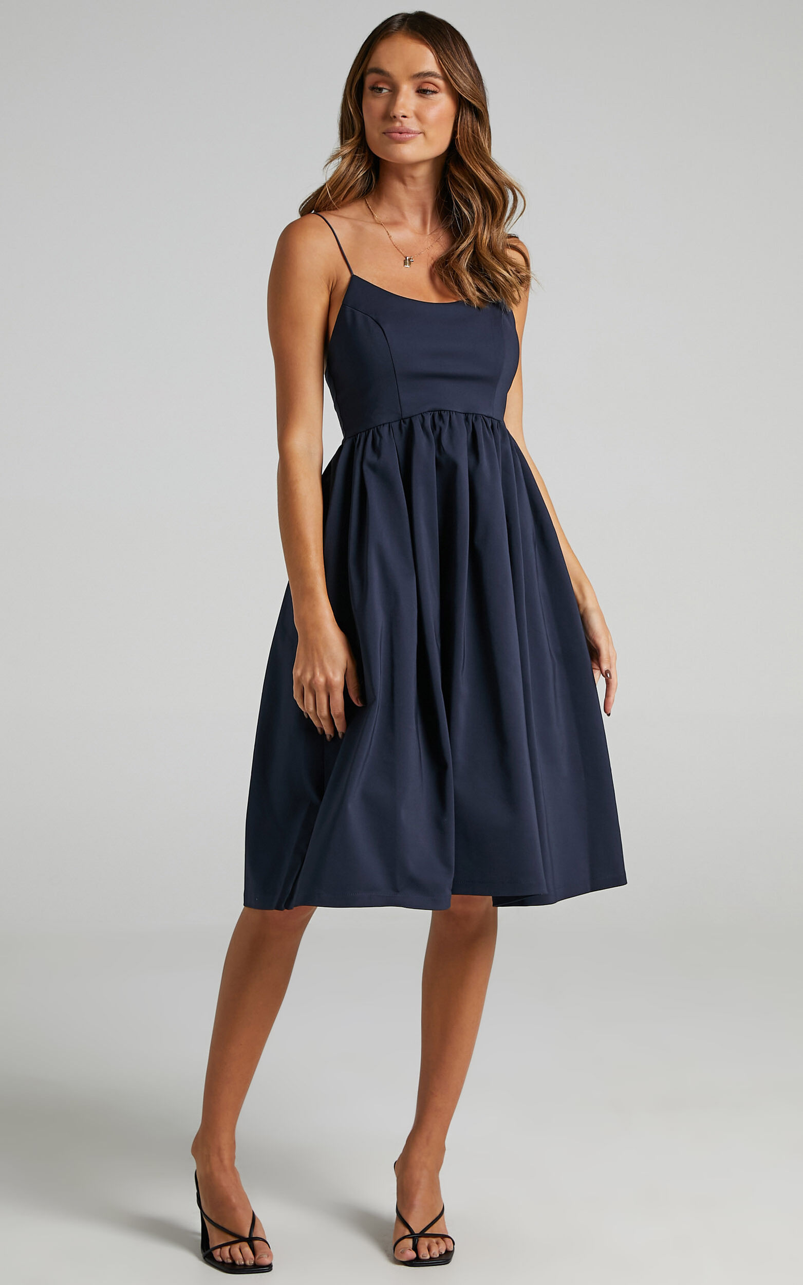 Thick spaghetti strap dress hotsell