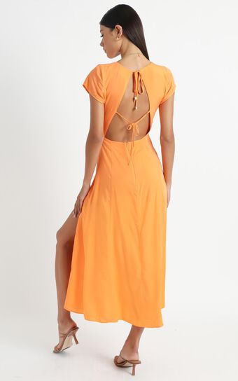 Clarice Dress in Orange