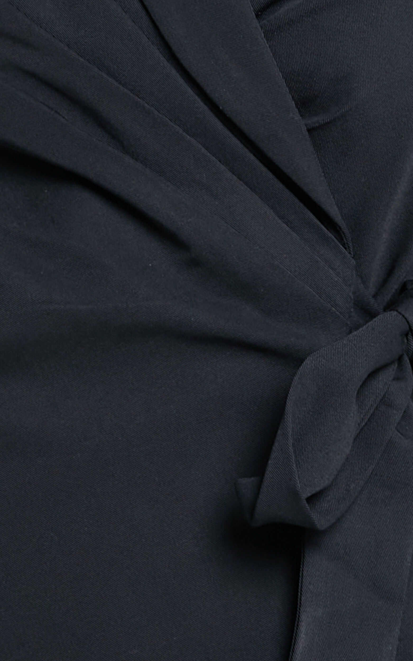 Rosia Mini Dress - Wrap Style Blazer Dress in Black | Showpo USA