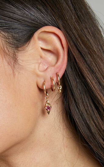 Melinoe 5 piece Earring Set in Gold