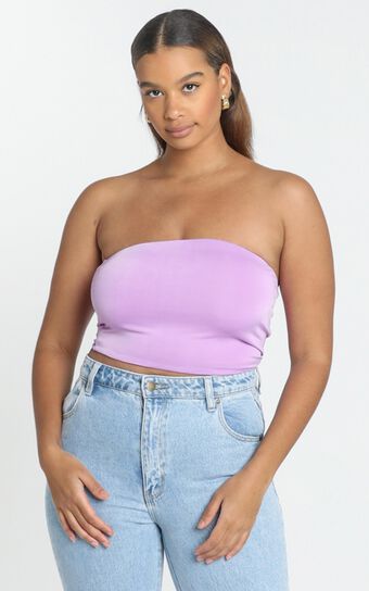 Stick With Me Top In lilac