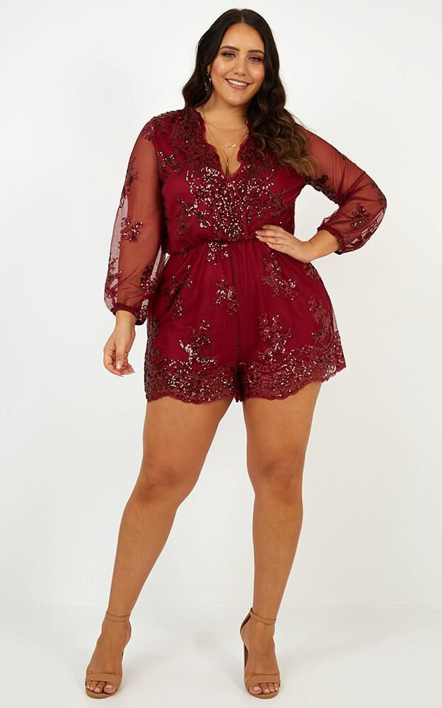 Showpo big 2025 baller playsuit
