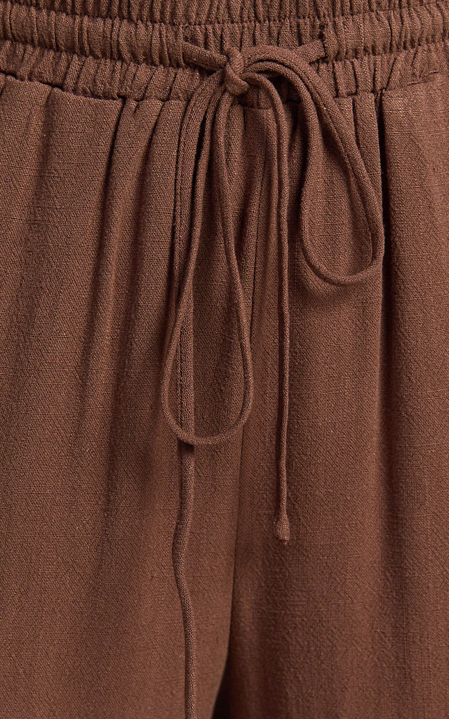 Kala Pants - Mid Waisted Relaxed Elastic Waist Pants in