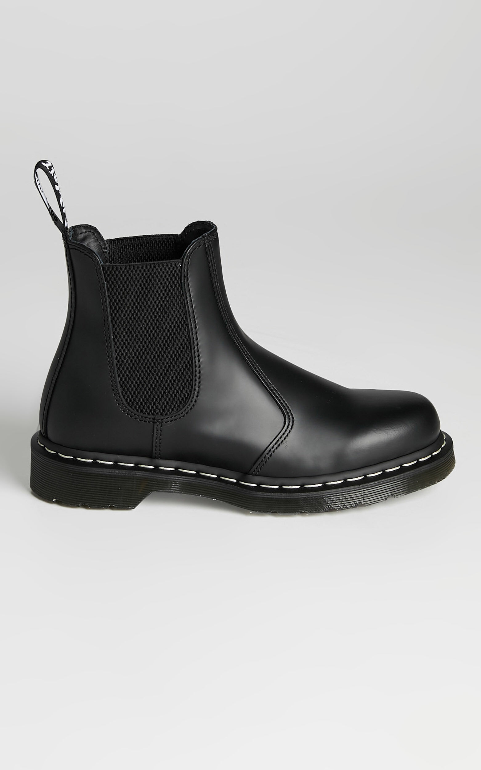 Dr. Martens 2976 WS Chelsea Boot in Black Smooth Showpo