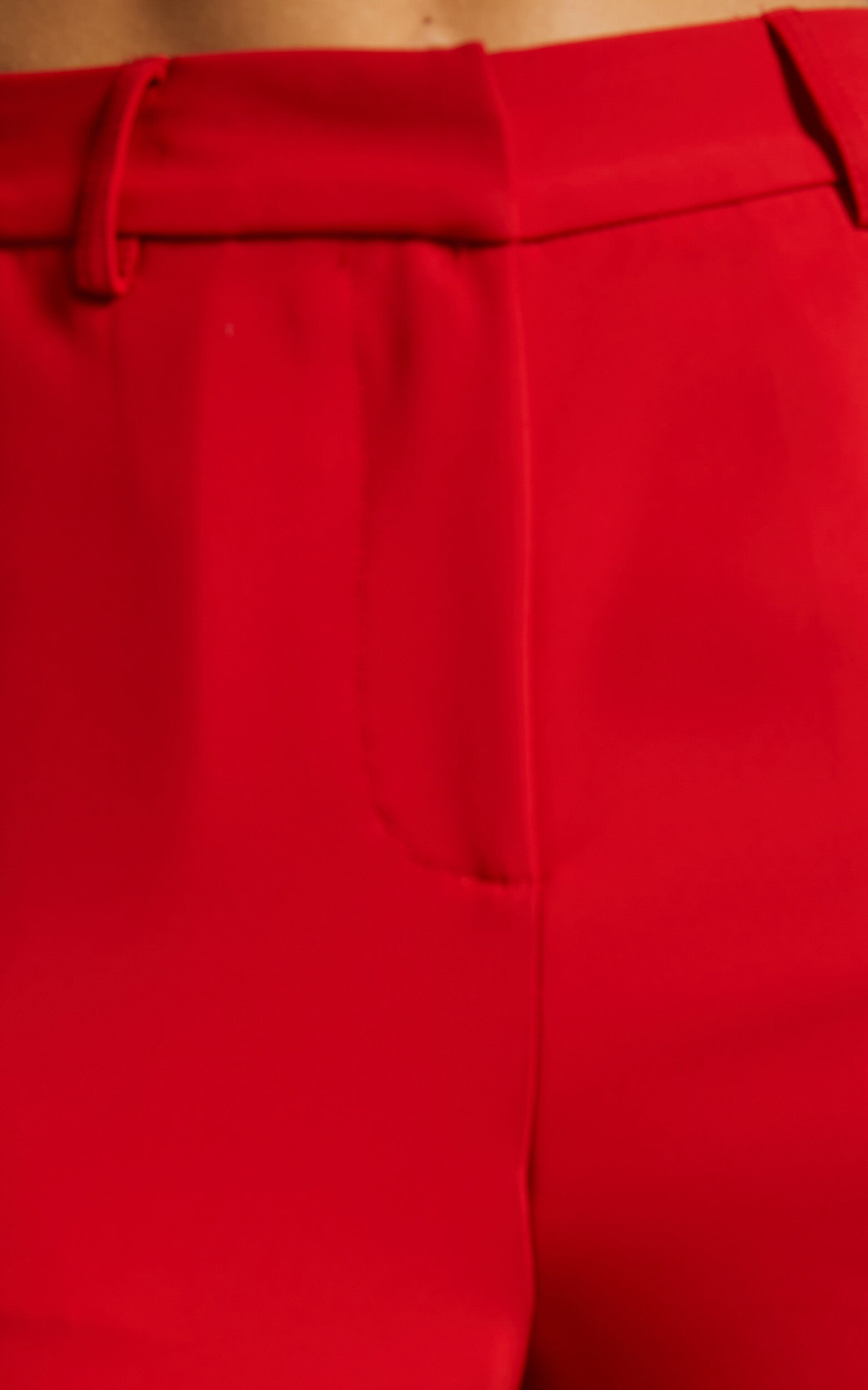 Zara red high waisted pants outlet