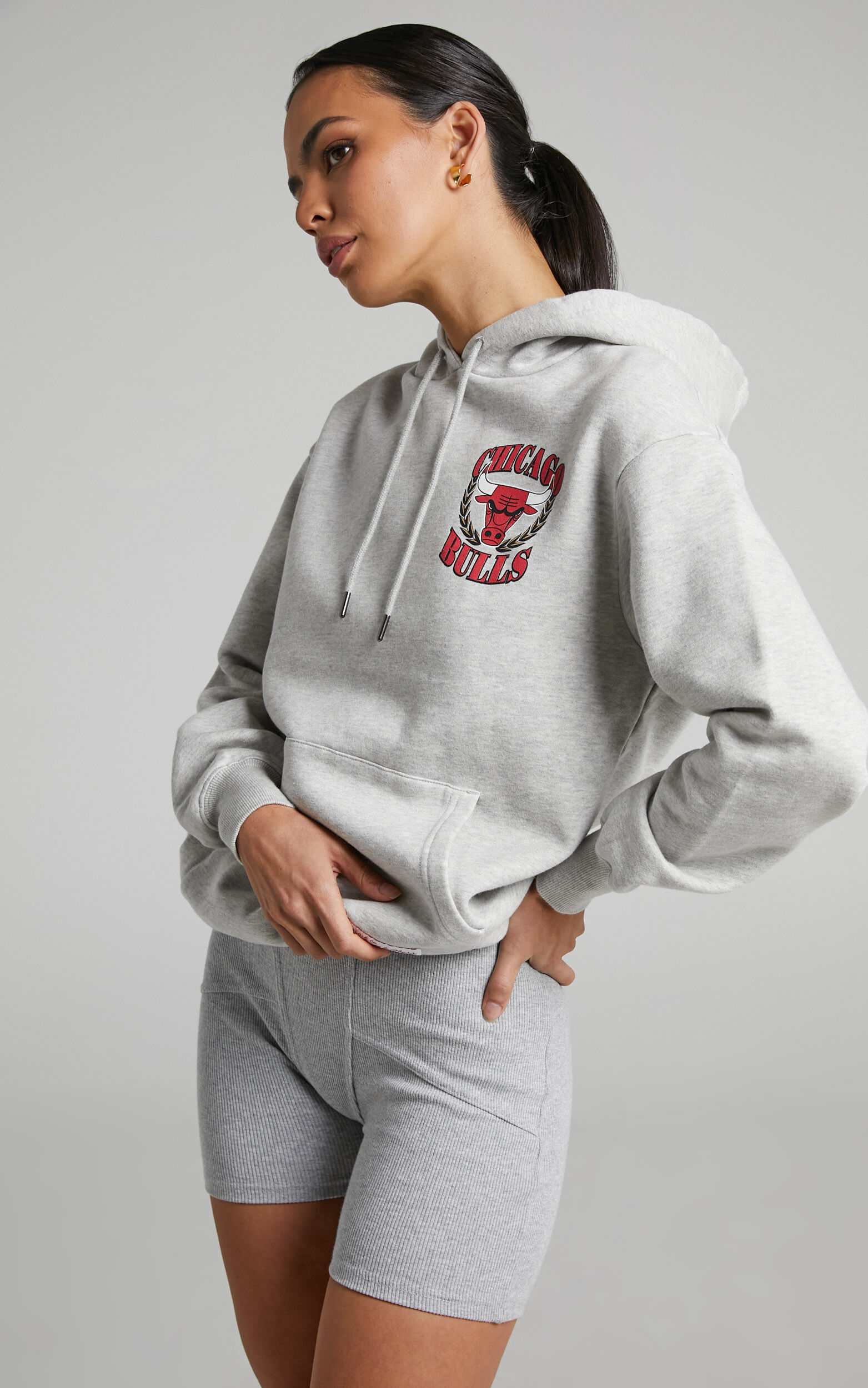 Champion tape hotsell boyfriend hoodie