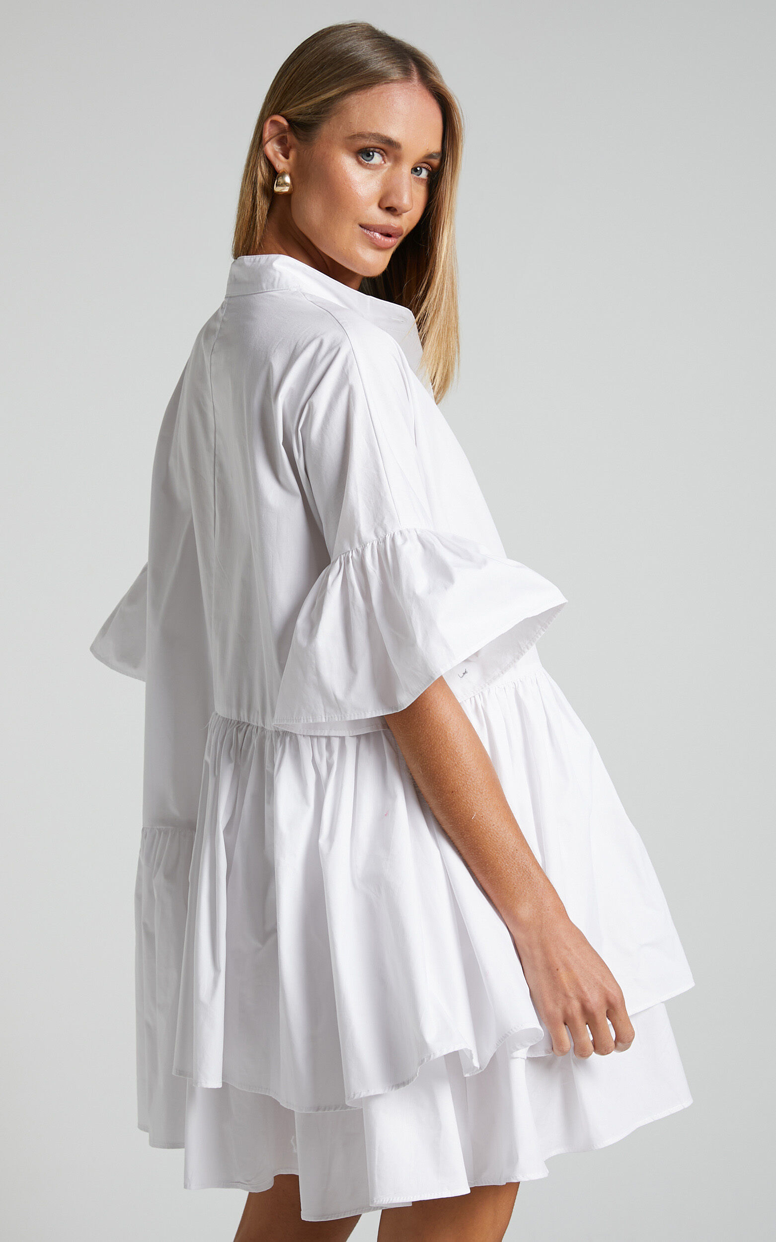 Layered clearance smock dress