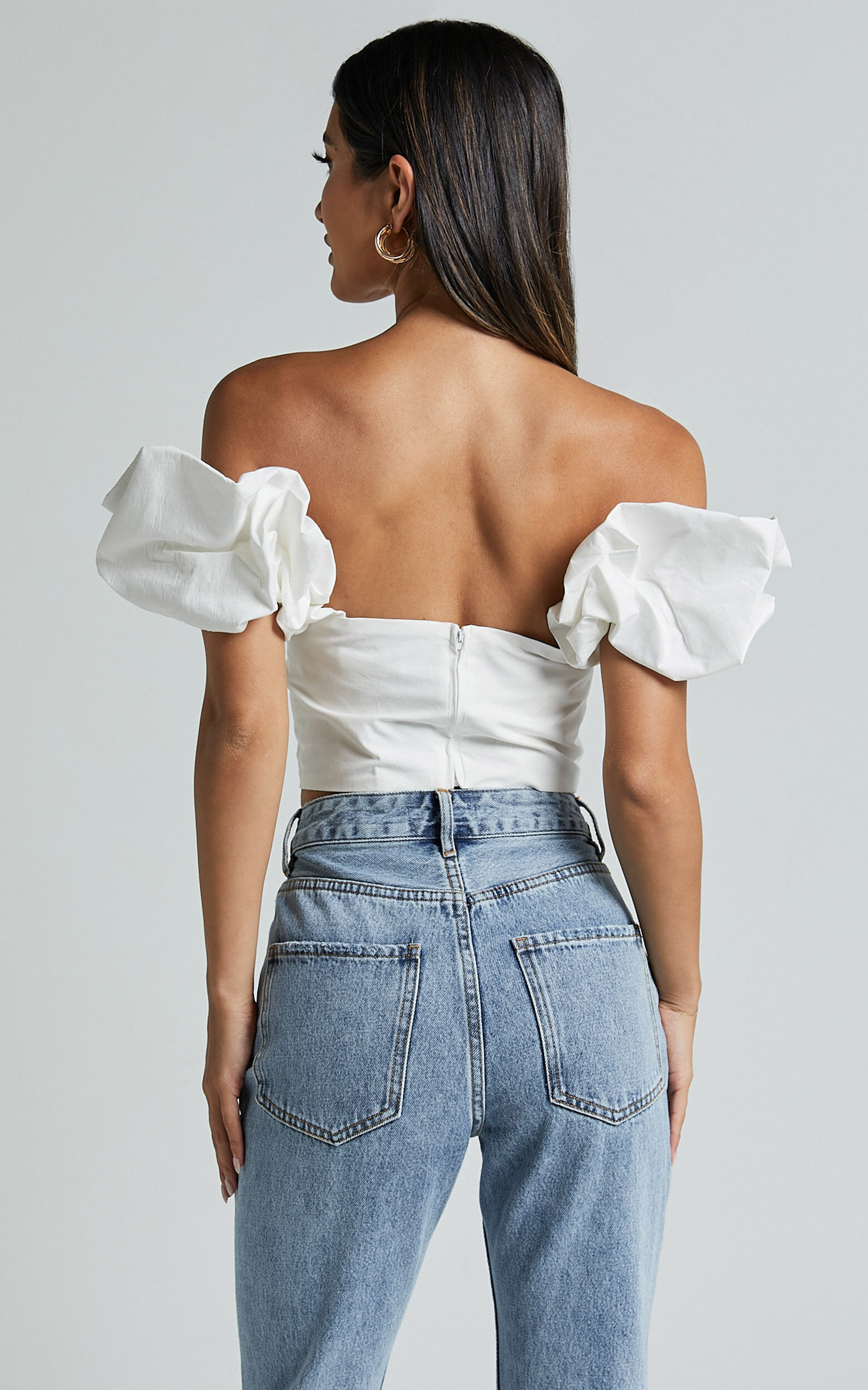 Sweetheart top online off shoulder
